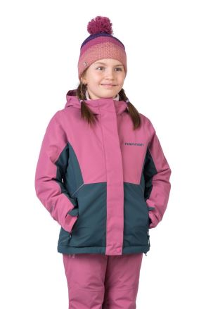 Dětská lyžařská bunda Hannah Vala JR malaga/sea moss (5)