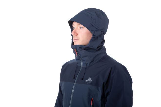 Pánská hardshell bunda Mountain Equipment Saltoro lapis blue/dark ocean (7)