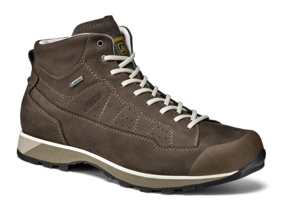 Pánské lehké kožené boty Asolo Active GV dark brown/A551