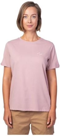 Přední pohled na Tričko Hannah AMANY pale mauve 36 oblečené na modelce. (3)