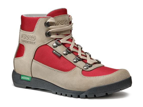 Dámské kotníkové boty Asolo Supertrek GTX ML earth beige/chilli red