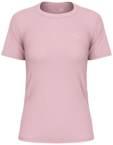 Přední pohled na Tričko Hannah AMANY pale mauve 36 s logem Hannah na hrudi.