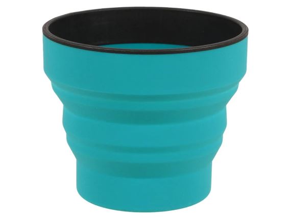 Cestovní hrnek Lifeventure Ellipse Flexi Mug teal