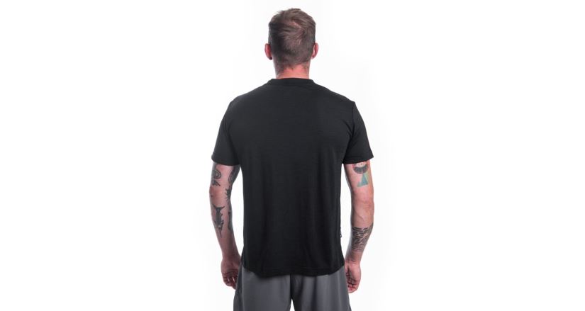 Pánské funkční triko Sensor Merino Air Traveller Černá (3)