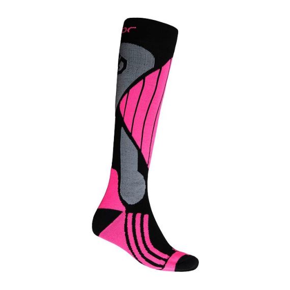 Ponožky SENSOR Snow Pro černá/šedá/růžová