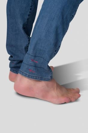Pánské lezecké kalhoty Rafiki CRIMP denim (6)