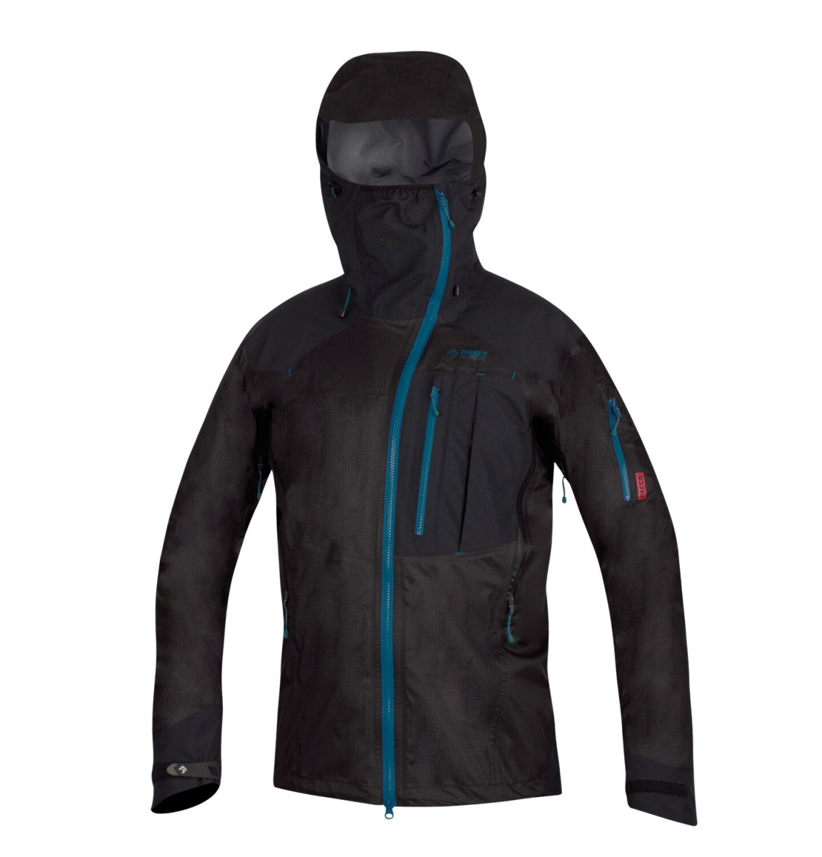 Pánská svrchní ochranná bunda Direct Alpine Guide 6.0 black/petrol S