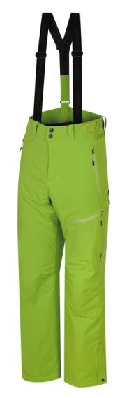 Pánské nepromokavé lyžařské kalhoty Hannah Ammar lime green