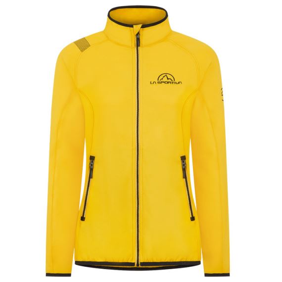 Fleecová pánská mikina La sportiva Promo Fleece yellow/black