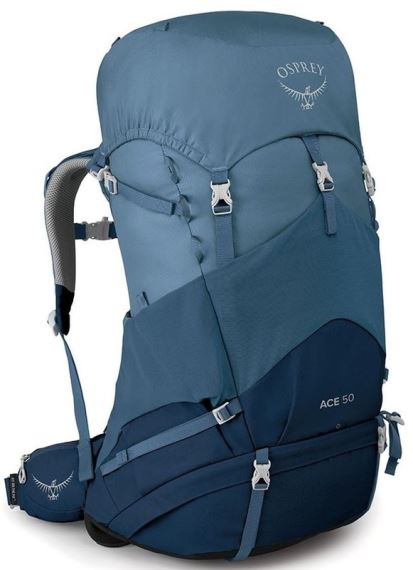 Juniorský batoh Osprey Ace 50L II blue hills