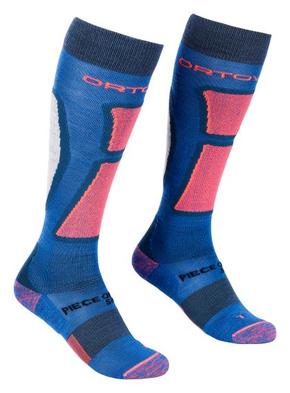 Dámské ponožky ORTOVOX Ski Rock'n'Wool Long Socks Just blue