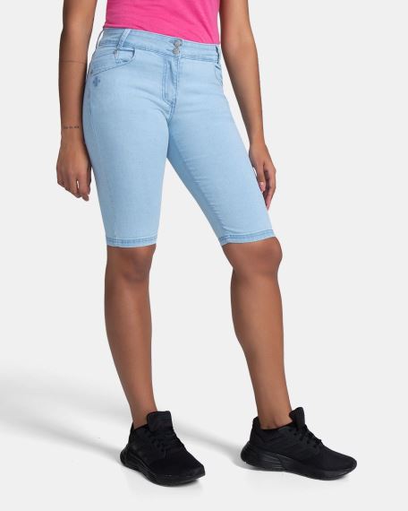 Dámské jeansové šortky Kilpi Pariva-W LBL