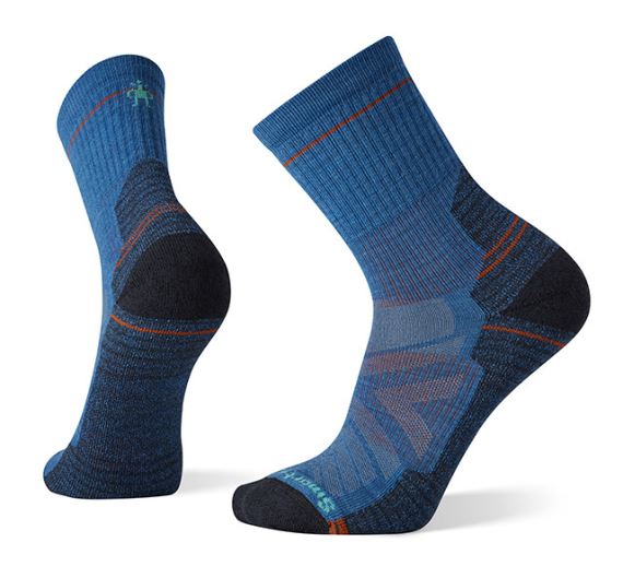 Ponožky Smartwool Hike Light Cushion Mid Crew Socks Neptune blue