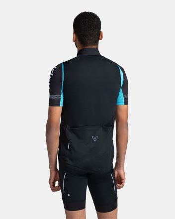Pánská cyklistická vesta Kilpi Flow-M BLK (1)