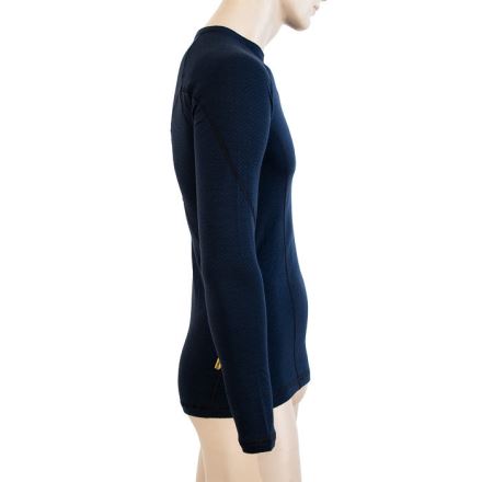 Pánské funkční tričko s dlouhým rukávem SENSOR Merino DF deep blu (3)