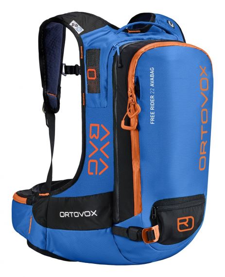 Batoh Ortovox Free Rider 22L Avabag Kit safety blue