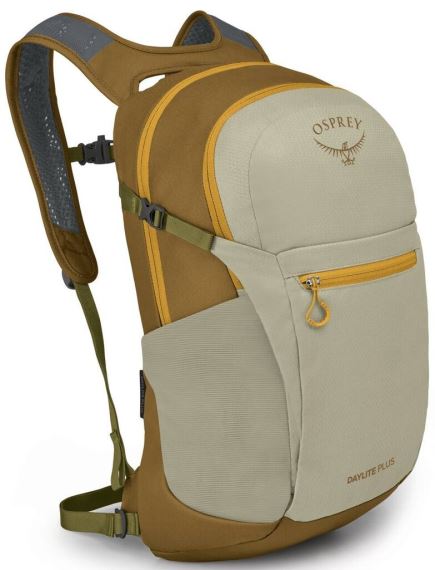 Městský batoh Osprey Daylite Plus meadow gray/histosol brown