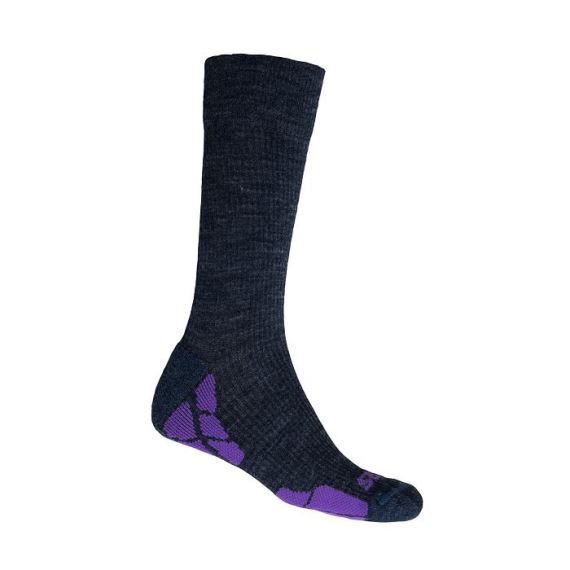 Ponožky SENSOR Hiking Merino modrá/fialová