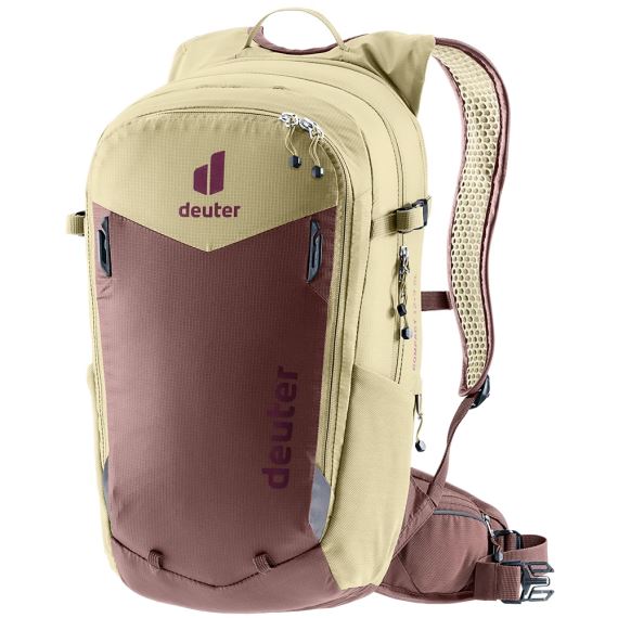 Dámský cyklistický batoh Deuter Compact 12+3 SL ashrose-desert