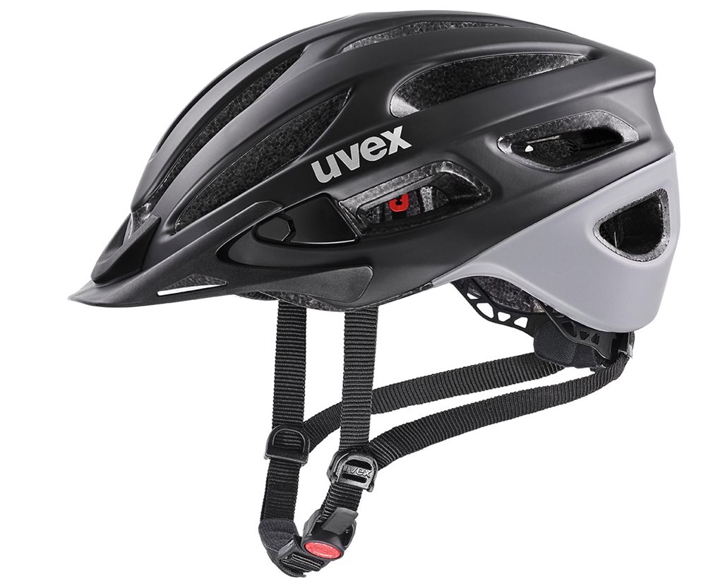 Cyklistická helma Uvex True CC black-grey mat M (52-56cm)