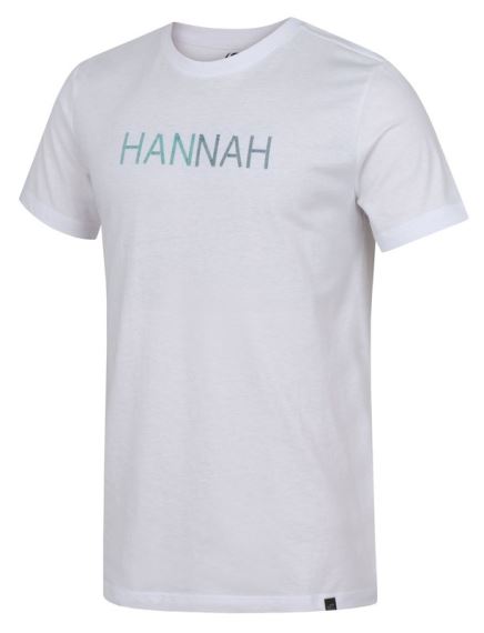 Pánské tričko s potiskem s krátkým rukávem Hannah Jalton bright white (1)