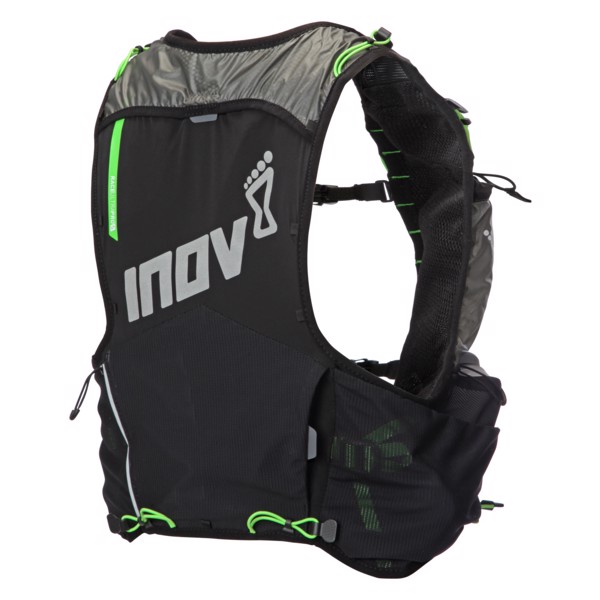 Závodní běžecký batoh-vesta Inov-8 Race Ultra Pro 5L Vest black/green S/M