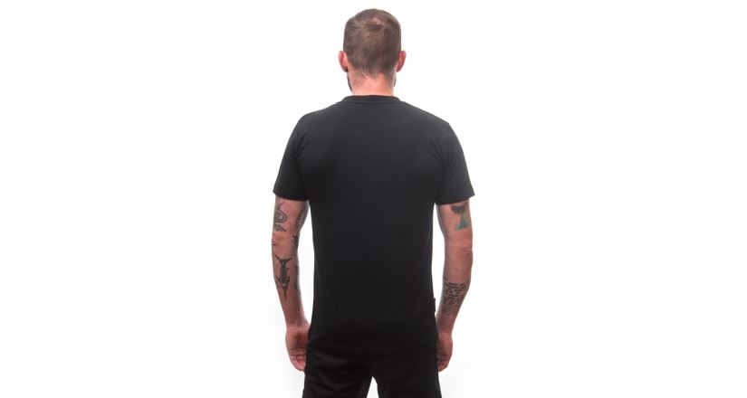 Pánské funkční triko Sensor Merino Active PT Van Life Černá (3)