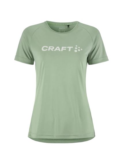 Dámské tričko Craft CORE Essence Logo zelená