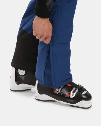 Pánské lyžařské kalhoty Kilpi Mimas-S dark blue (2)