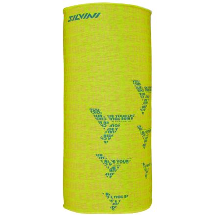 Multifunkční šátek Silvini UA1730 Motivo lime-garden onesize