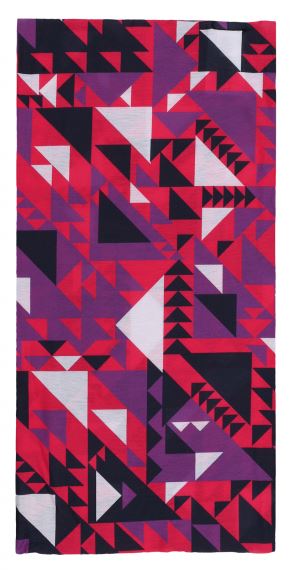 Multifunkční šátek HUSKY Printemp pink triangle