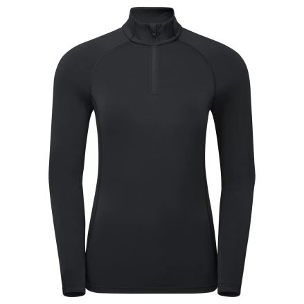 Dámské funkční triko Montane Dart XT Thermal Zip Neck black