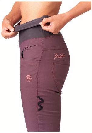 Dámské kalhoty Rafiki Massone plum wine (8)
