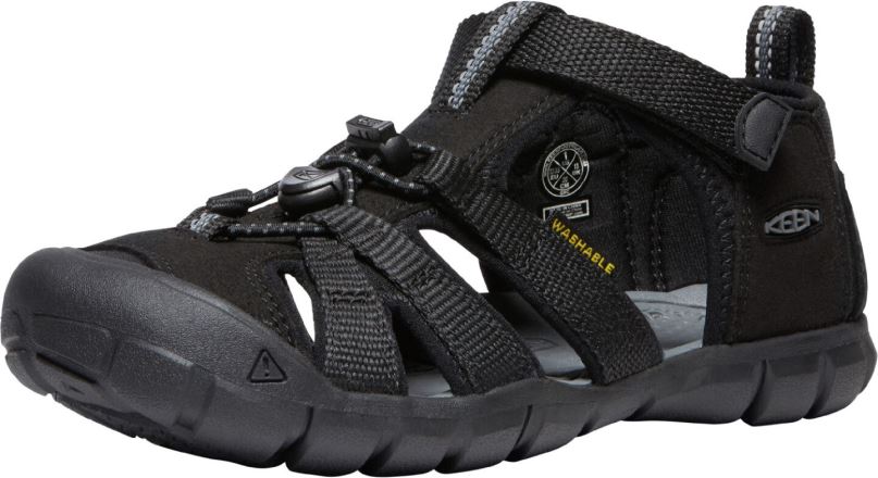 Dětské sandály Keen Seacamp II CNX Youth black/grey (2)