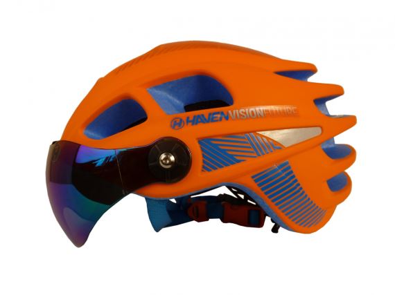 Cyklistická helma Haven Vision Future Light fluo