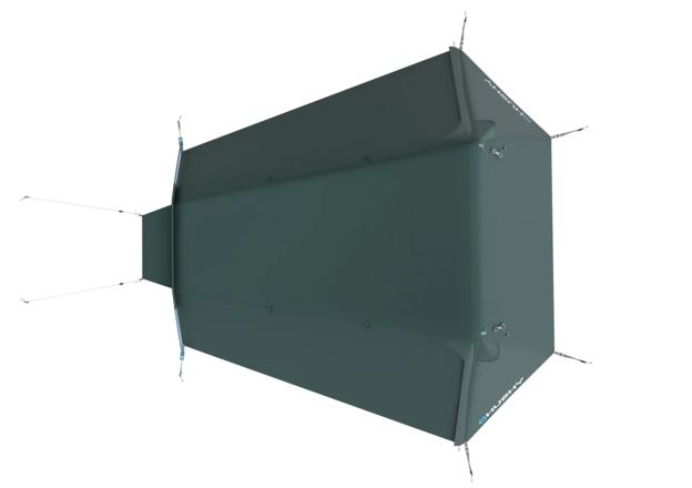 Ultralehký stan Husky Sawaj Peak 3 dark green (7)