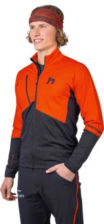 Pánská mikina Hannah Niro spicy orange/anthracite mel (5)