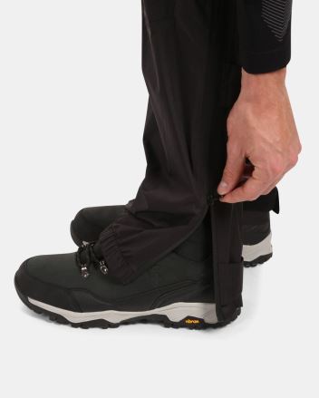 Pánské nepromokavé kalhoty Kilpi Alpin-M BLK (5)