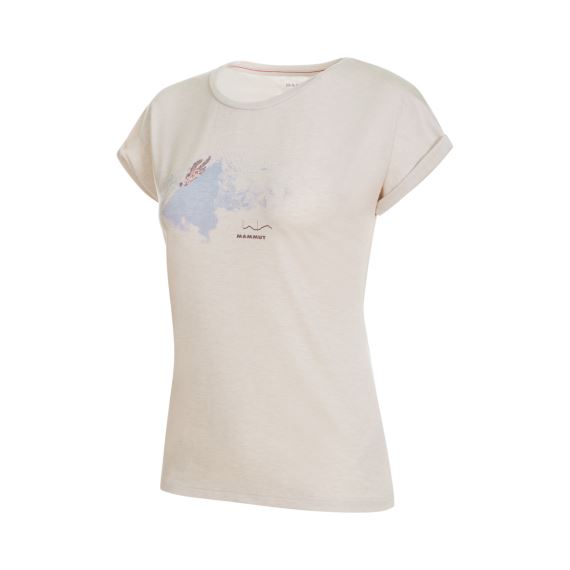Dámské tričko Mammut Mountain T-Shirt Women bright white melange