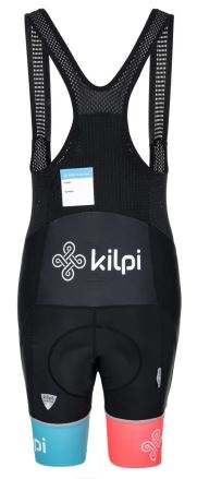 Zadní pohled na Dámské cyklistické kraťasy Kilpi MURIA-W černá s barevnými lemy. (1)