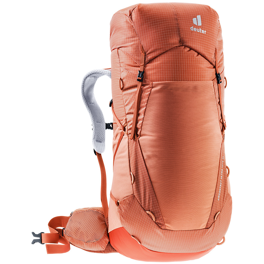 Dámský trekkingový batoh Deuter Aircontact Ultra 45L+5L SL Sienna-paprika