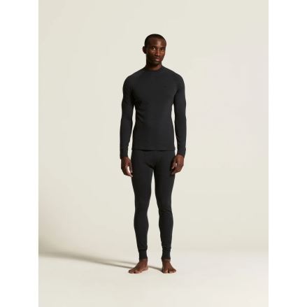 Pánské termotriko Craft Wool Comfort RN LS black (2)
