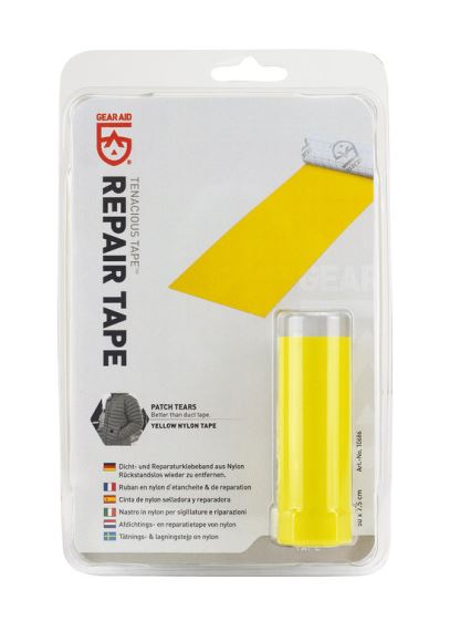 Opravná sada GEAR AID Tenacious TAPE® Repair Tape Yellow Nylon