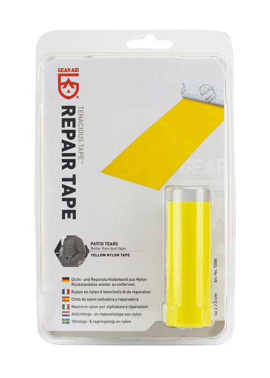 Opravná sada GEAR AID Tenacious TAPE® Repair Tape Yellow Nylon