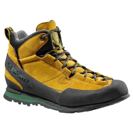 Pánská kotníková bota La Sportiva Boulder X Mid GTX savana/alpine