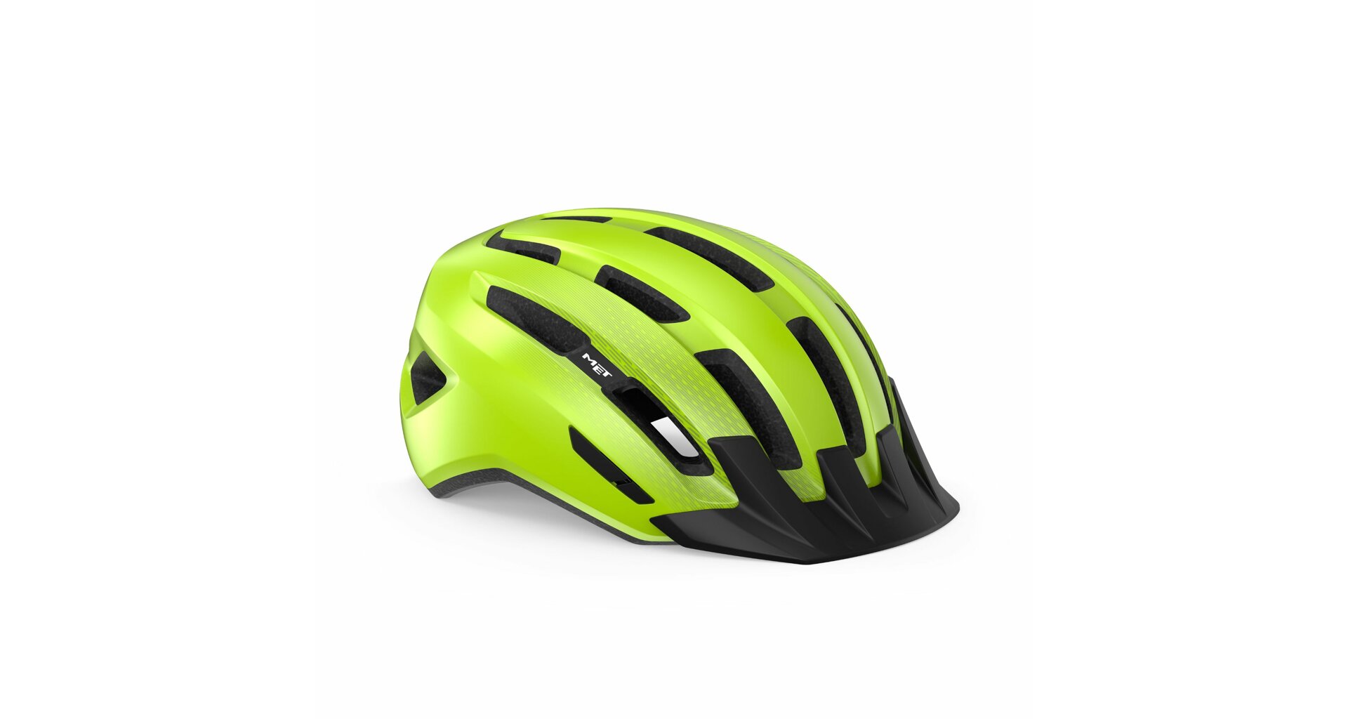 Cyklistická helma MET Downtown MIPS reflex žlutá lesklá M-L(58-61)