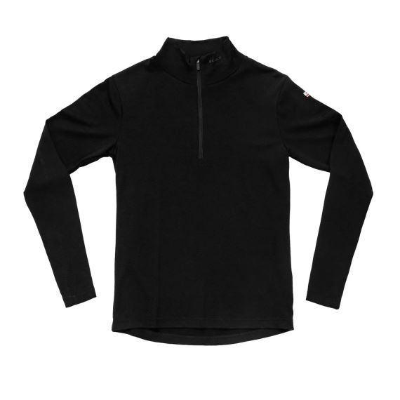 Dámské tričko Devold Breeze Plus se zipem black