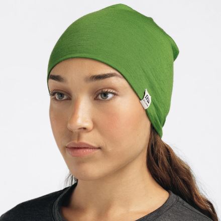Čepice Aclima LightWool Relaxed Beanie blue fusion (4)