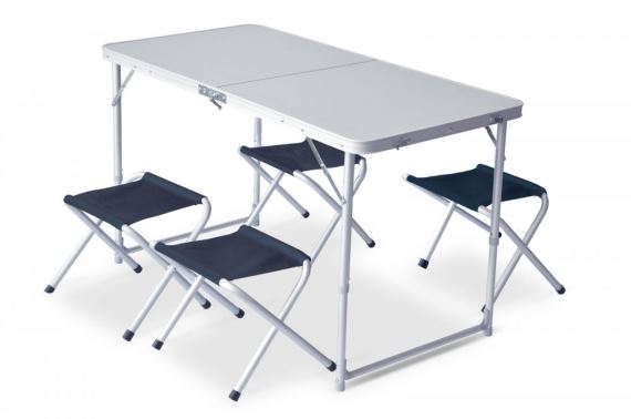 Campingový set Pinguin Furniture set modrá