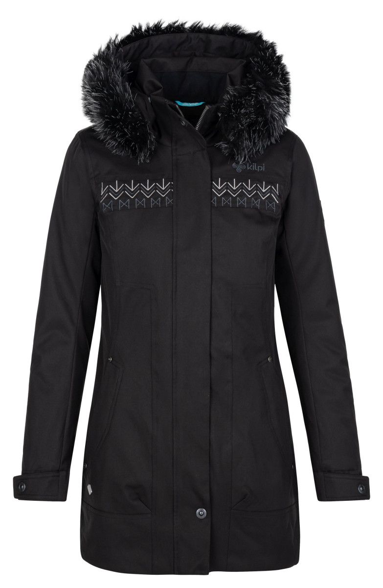 Dámský zimní kabát Kilpi PERU-W černá L